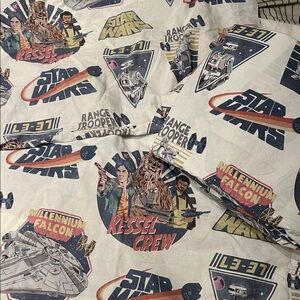 Pottery Barn x Star Wars Full/Double Fitted Sheet + Pillow Case